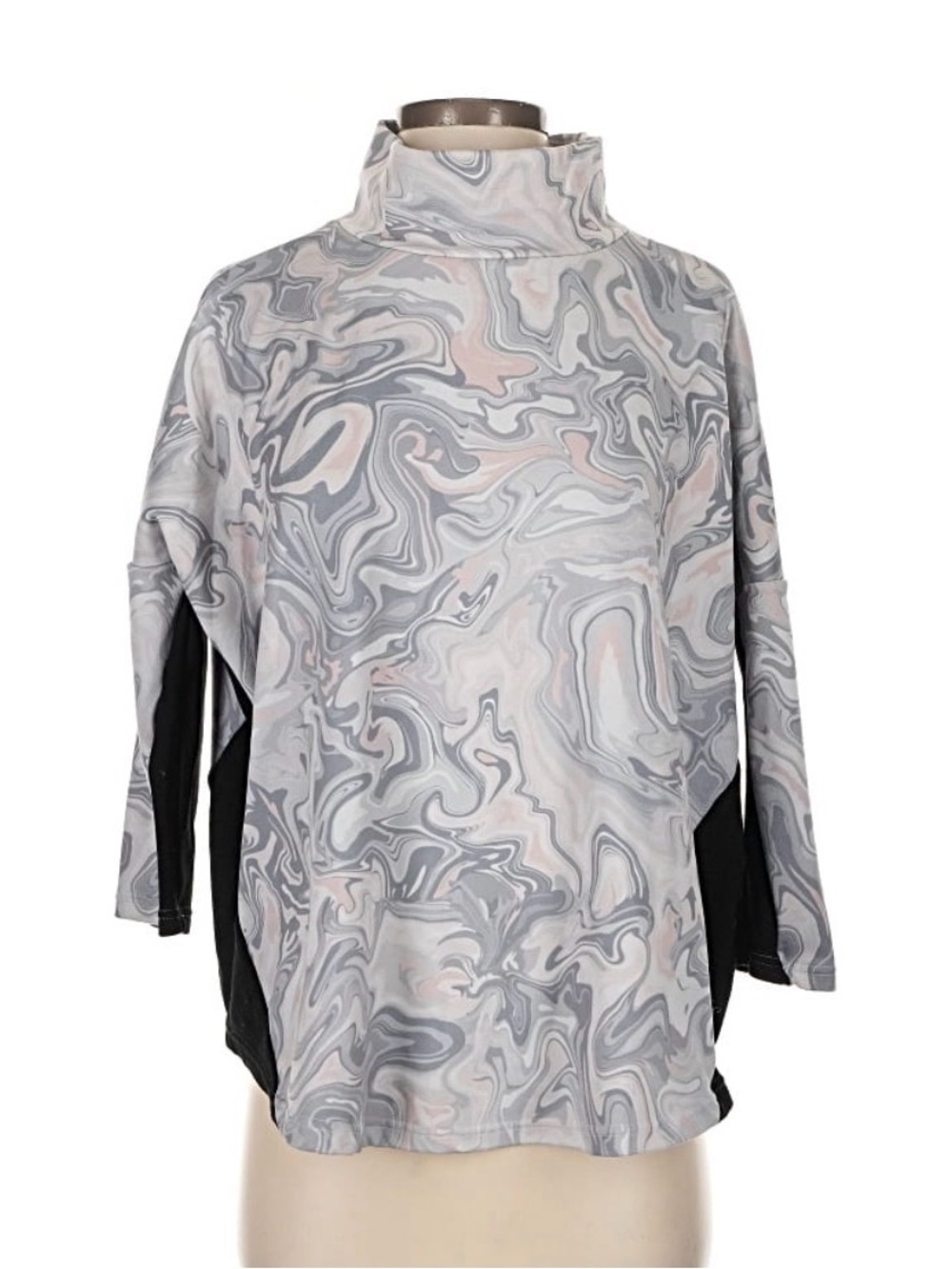 Tuckernuck marble print poncho